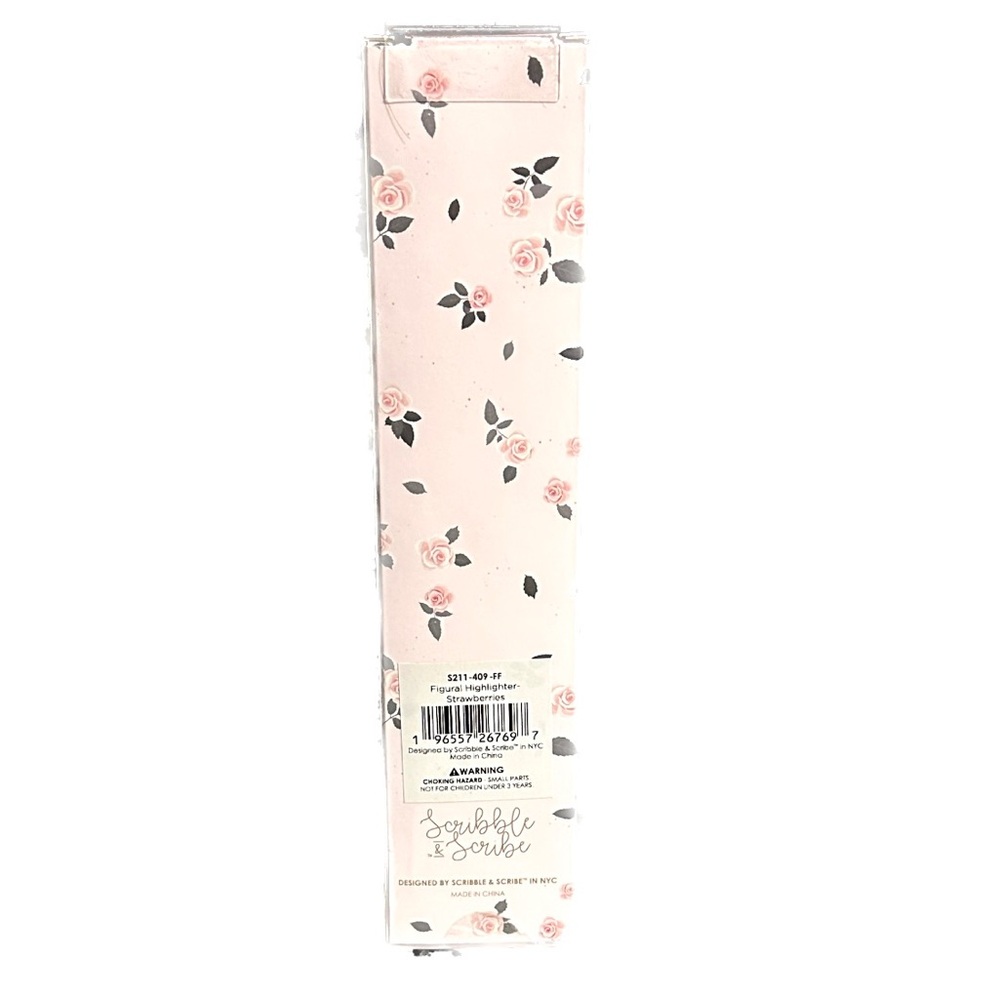 Strawberry Design Highlighters - 6 pack - Picture 4 of 4